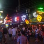 Bangla road with all the lively clubs and pubs, is a centre attraction of Phuket nightlife