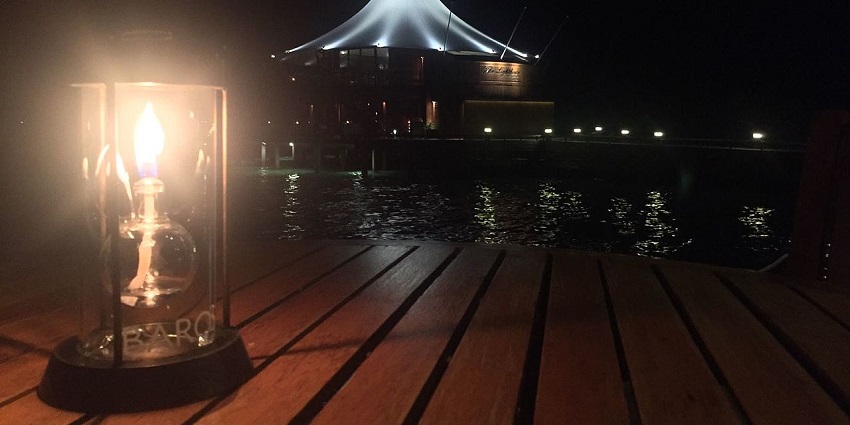 Baros Maldives, one of the places to visit in Maldives for couples, has great dining options.
