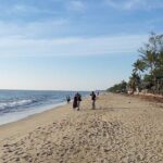 A beautiful beach near Ernakulam during day time