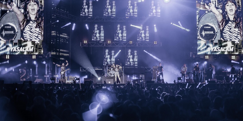 Listen to heartbeat-raising beats at the Yasalam Beats on the Beach, Abu Dhabi, UAE.