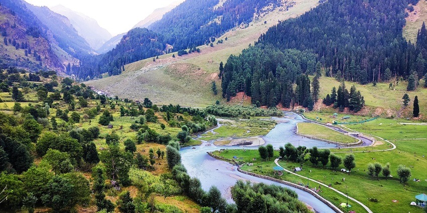 Scenic views of the forested hills of this valley make it an ideal tourist destination for nature lovers