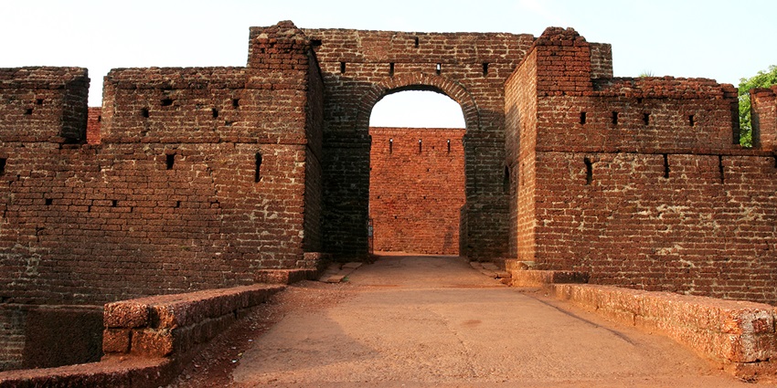 View of the watch tower in Bekal Fort cannot be missed while exploring places to visit in Kasaragod.