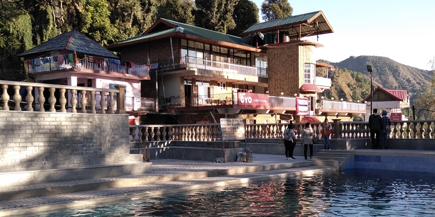 Bhagsu Nag Temple which is also the home to a therapeutic natural spring