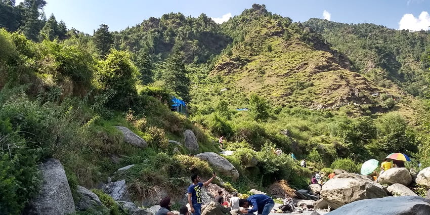 Bhagsu Waterfall, ideal for picnics and strolls, has a shrine of Lord Shiva, adding to the peaceful aura of the area.