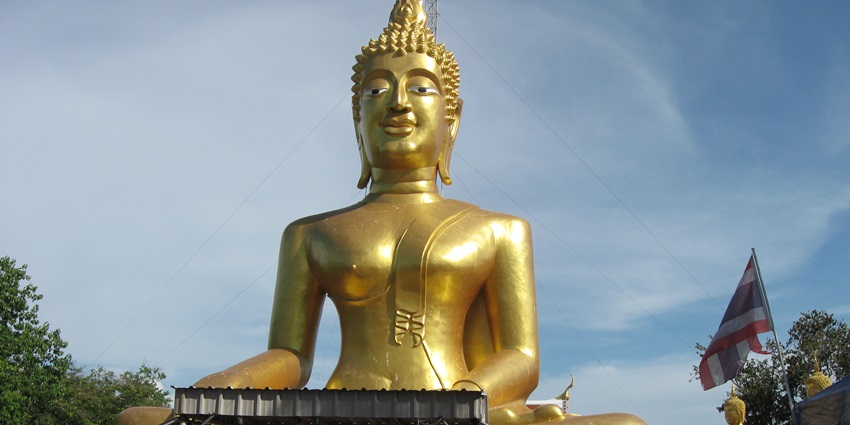 Snapshot of the beautiful buddha hill which is one of the best places to visit in Pattaya