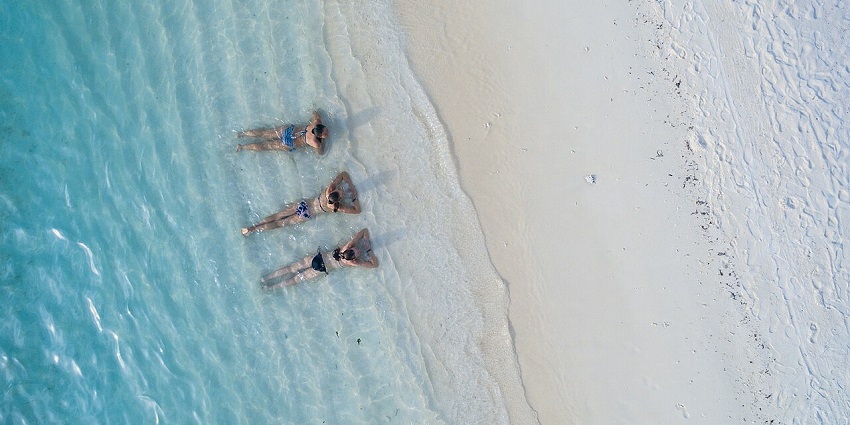 Those who want a quaint place can head to Bikini Beach, one of the best beaches in Maldives.