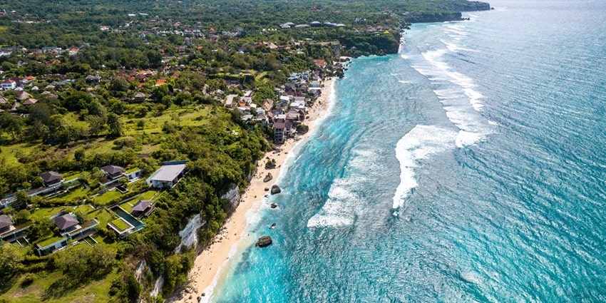 Bingin Beach is one of the most pristine and secluded beaches near Nusa Dua for all.
