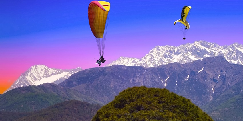 Bir Billing is one of the top places to visit in Kangra for paragliding for adventure lovers.