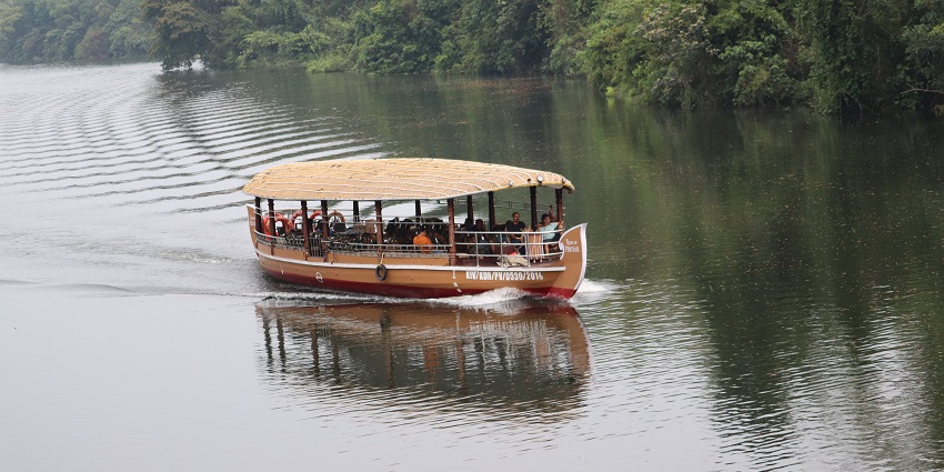 Enjoy a boat ride at Bhoothathankettu Dam, a scenic and relaxing experience.