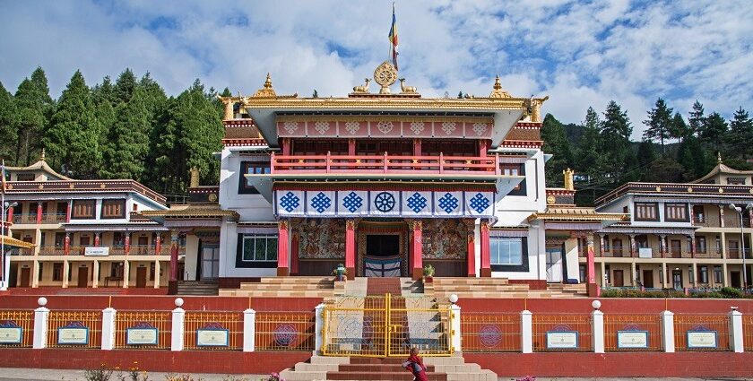 Immerse yourself in the spiritual ambience of the Bomdila Monastеry in Arunachal Pradesh