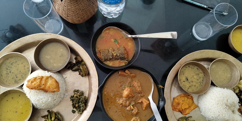 One of the delicious street foods in Guwahati, Khorika has marinated pieces of meat.