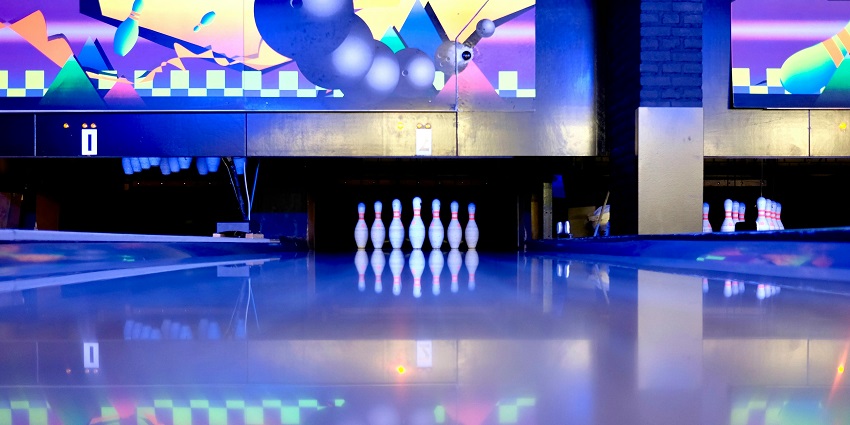 Enjoying bowling at Smaaash is one of the best things to do in Delhi in summers