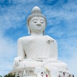 A beautiful snap of the enchanting statue of Buddha in Phuket