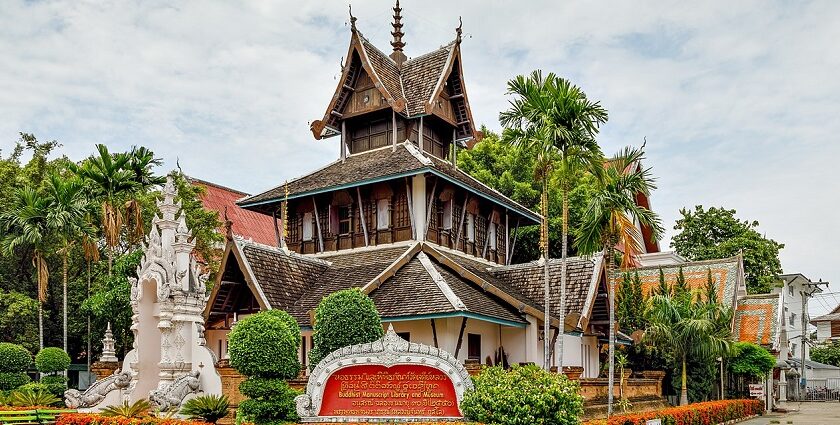 This Buddhist temple is on the Chiang Mai tourist places list