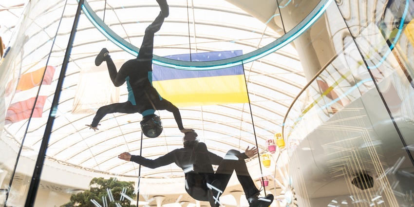 CLYMB is one of the best places to visit for Abu Dhabi Indoor Skydiving for travellers.