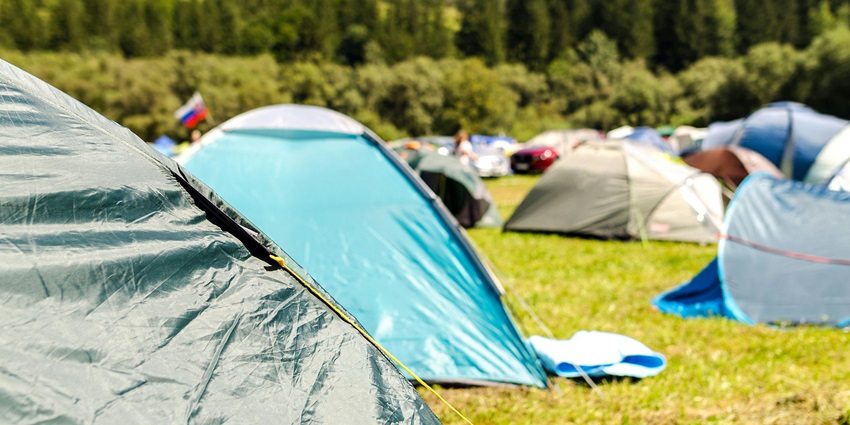 Camping makes you feel a unique experience amidst the clear sky and fresh air.