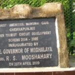 Snapshot of the beautiful entrance site of the caves in Manipur amidst the lush forest