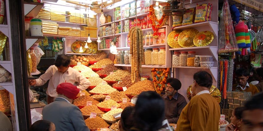 Chandni Chowk is one of the best shopping spots that sell affordable stuff.