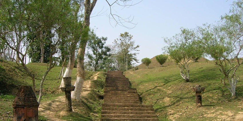 Charaideo Maidam is a historic and significant place for the Ahom dynasty in Assam.