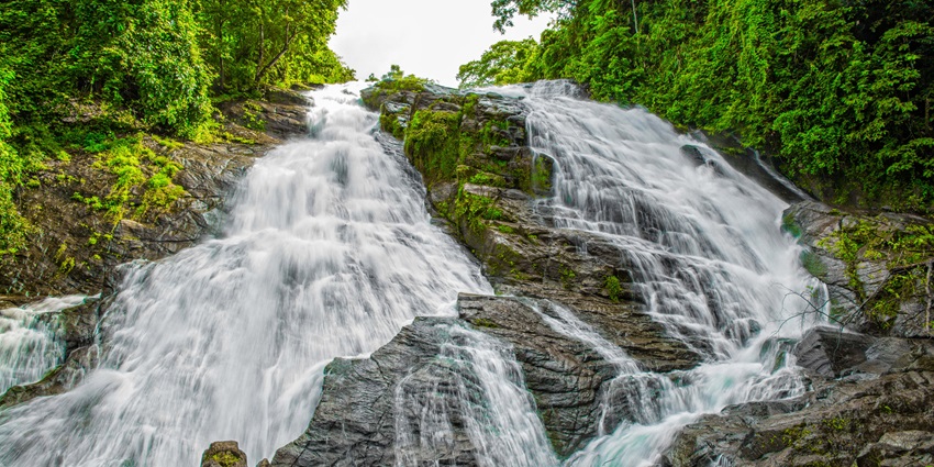 Charpa Waterfall is a seasonal waterfall in Thrissur, Kerala, gushing between Athirappilly and Vazhachal.