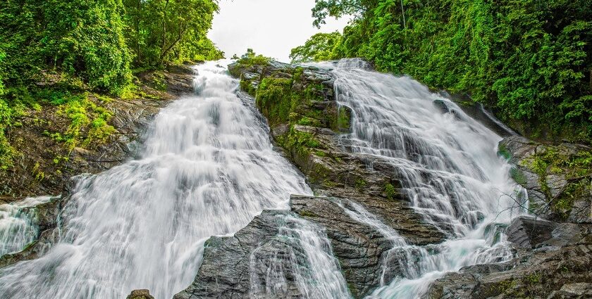 Charpa Waterfalls is a hidden jewel in Kerala with picturesque landscapes and serenity.