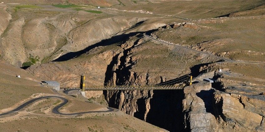 See the awe-inspiring views from Chicham Bridge which is Asia's highest suspension bridge.