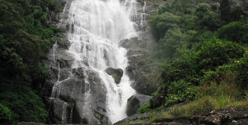 Explore the scenic beauty of the alluring Chinnakanal Waterfalls in the God’s Own Country