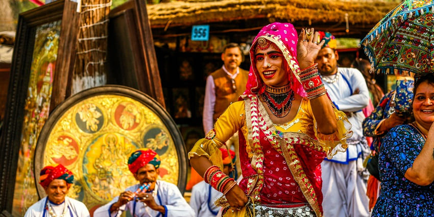 Choki Dhani is a village-themed resort with a rich cultural heritage and traditions