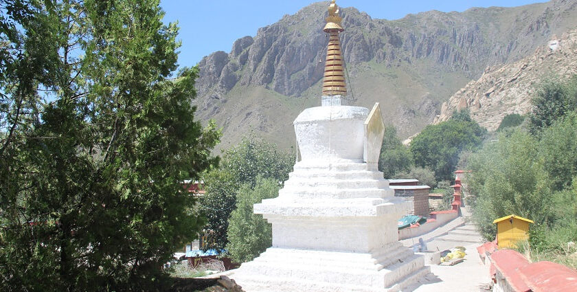 Chorten Monastery is one of the most spectacular monasteries in the state of Sikkim.