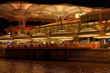 A beautiful Clarke Quay Singapore nightlife experience