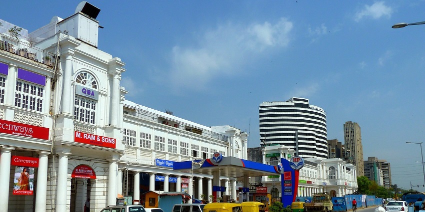 Connaught Place is always bustling with a fleet of tourists and locals of the region.