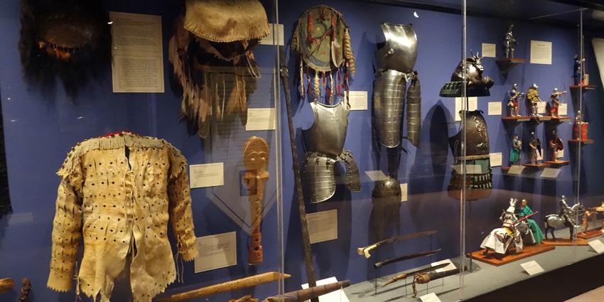 Learn about the traditional Emirati life in the desert and souks at the Dubai Museum.