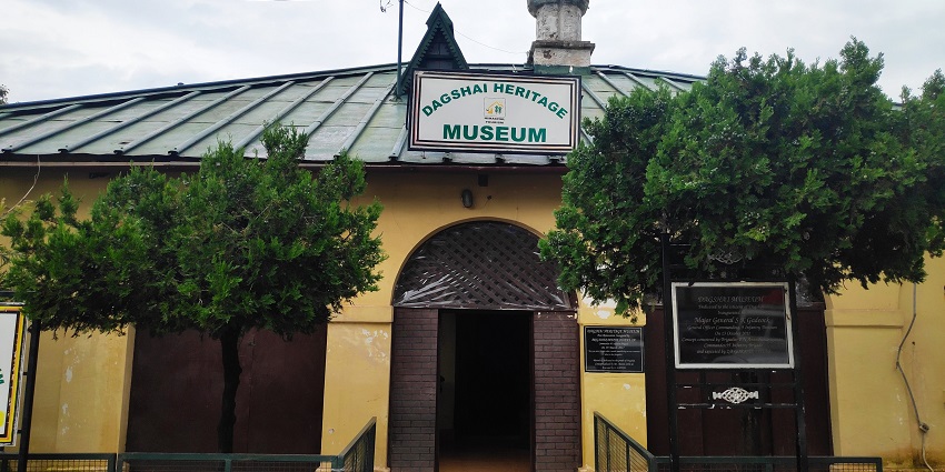 The Dagshai Museum, one of the best places to explore near Shilli Wildlife Sanctuary.