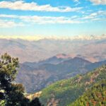 A beautiful view of mountains from Dalhousie