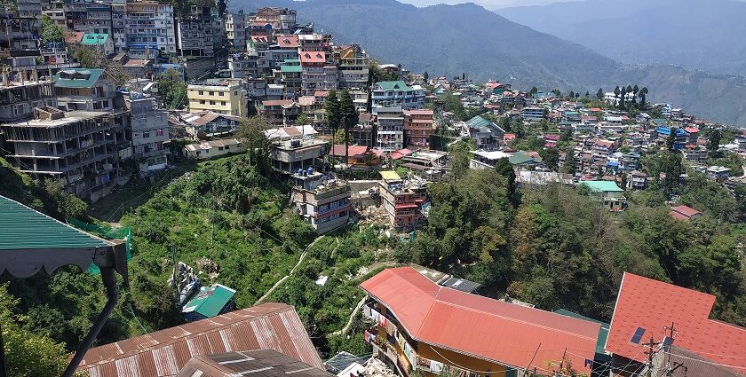 Darjeeling is a picturesque destination offering a scenic journey from the airport itself.