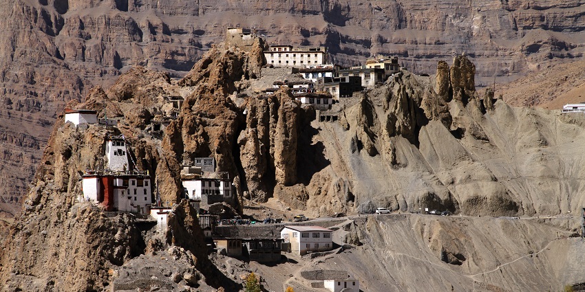 Dhankar Monastery is one of the best places to visit around Kirti Monastery for all.