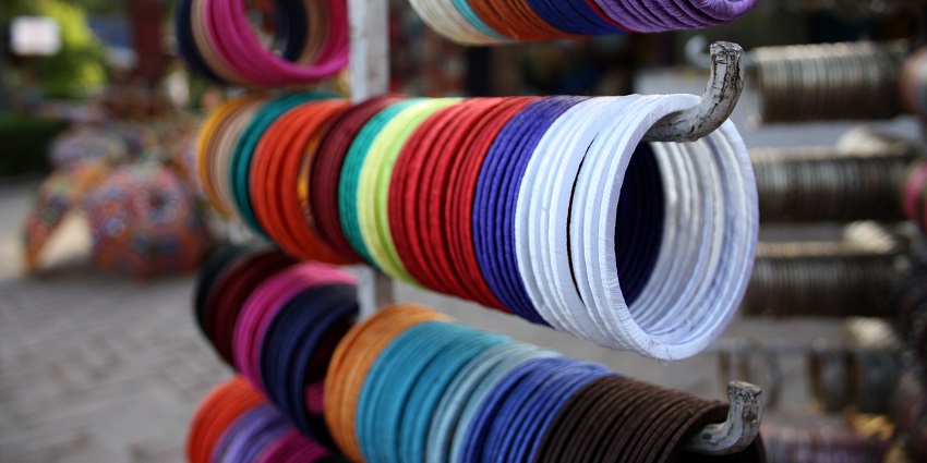 Dilli Haat is a market with food stalls and handicrafts, shopping outlets and cultural performances