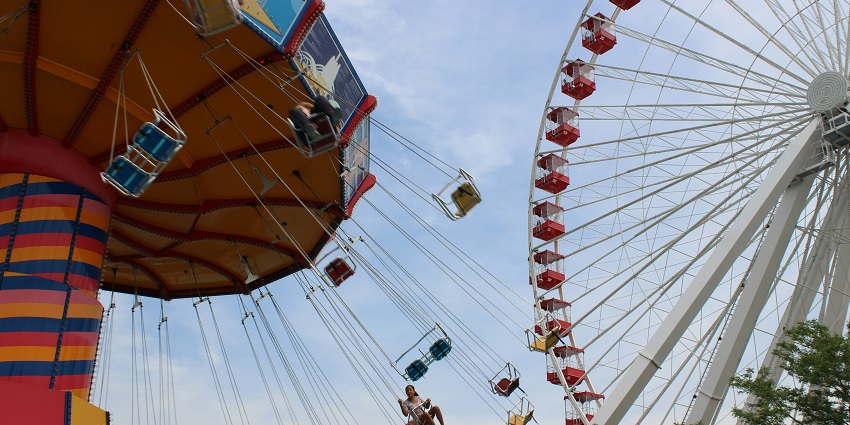 Drizzling Land, offering high-end rides, is one of the best adventure parks in Delhi.