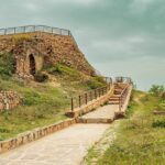 Snapshsot of the ruins of the east fort in the historic city of Thiruvananthapuram