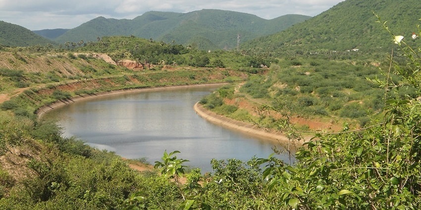 This temple is located in the East Godavari district in Andhra Pradesh and offers a serene retreat