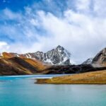 The mesmerising view of the lush green mountain ranges in the West Sikkim district.