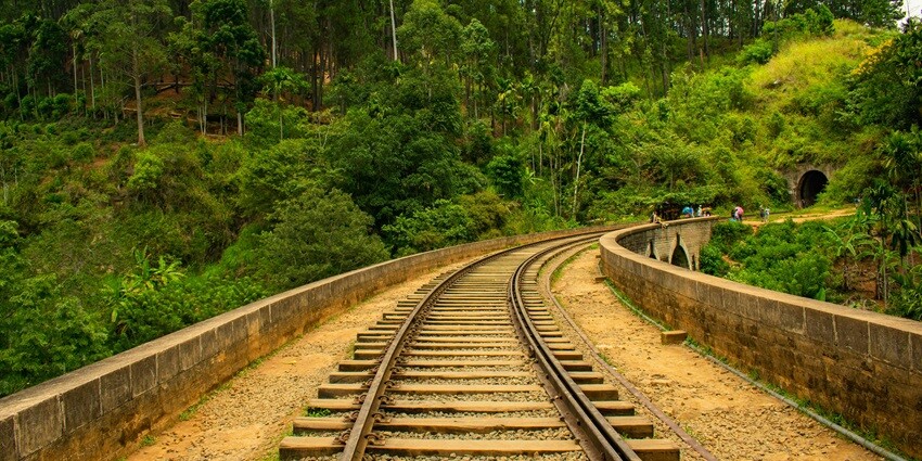 Taking a train ride from Ella to Kandy is one of the best things to do in Ella, Sri Lanka.
