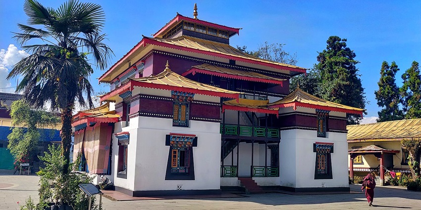 Enchey Monastery is a 200-year-old Buddhist monastery in Gangtok known for its peaceful ambience