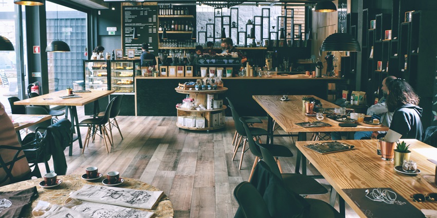 An inside view of the famous Cha Bar featuring aesthetic beauty and a cosy atmosphere.