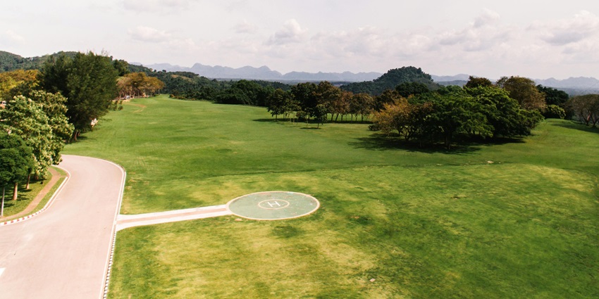Image of a helipad around country side - explore this scenic views os Sissu Helipad area