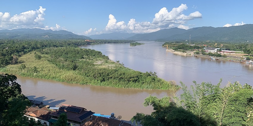 Explore Golden Triangle, a famous border region of Thailand, Laos, and Myanmar at the Mekong River.