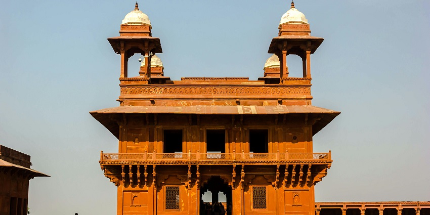 Fatehpur Sikri is one of the tourist attractions near Delhi in monsoon with historical significance