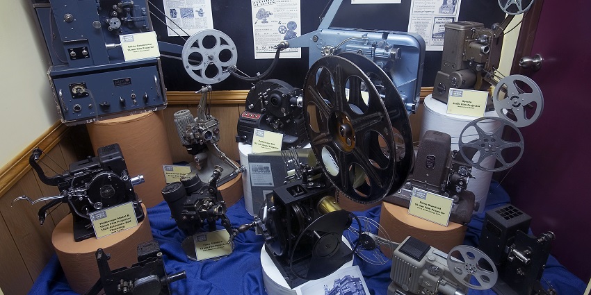 Here is the projection of a film on the history of Assamese cinema and theatre.