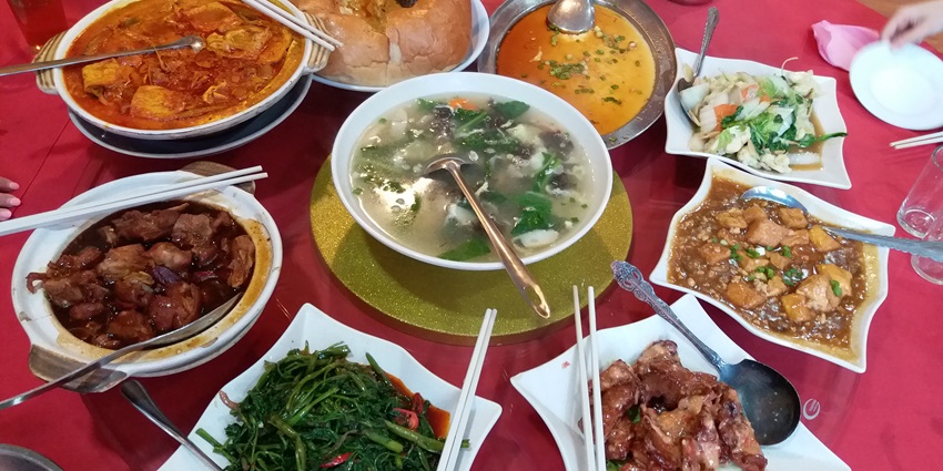 Image of Cuisine of Malaysia - you can go for food exploration after visiting the Jamek mosque Malaysia