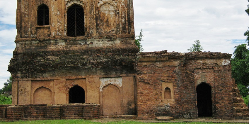 View of the Baroduwar Palace of Hidimba Kingdom at Khaspur- places to visit in Silchar